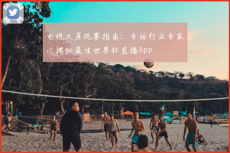 电视大屏观赛指南:专访行业专家,揭秘最佳世界杯直播App